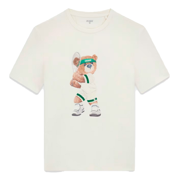 Guess T-shirts Blanc - T-shirt imprim Z6YI28 K5092 - L - Ref 36 €